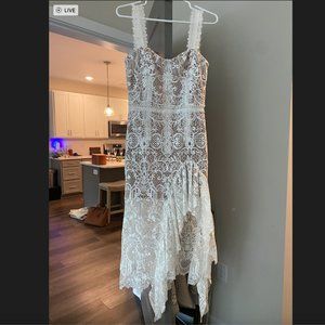 Revolve Bronx and Banco Tiffany Blanc Dress